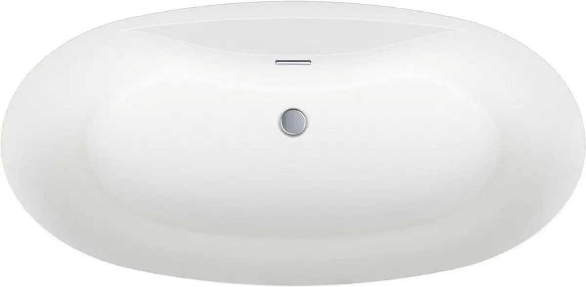 Ванна Wellsee L’aster 175x85 236301001 (отдельностоящая ванна белый глянец, экран, ножки, сифон-автомат хром) - фото товара