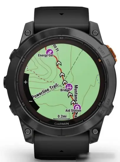 Умные часы Garmin Fenix 7X Pro Solar (сланцево-серый/черный) – фото товара
