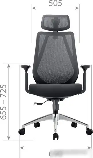 Кресло CHAIRMAN CH580 (черный) – фото товара