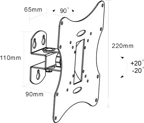 Кронштейн Arm Media LCD-201 – фото товара
