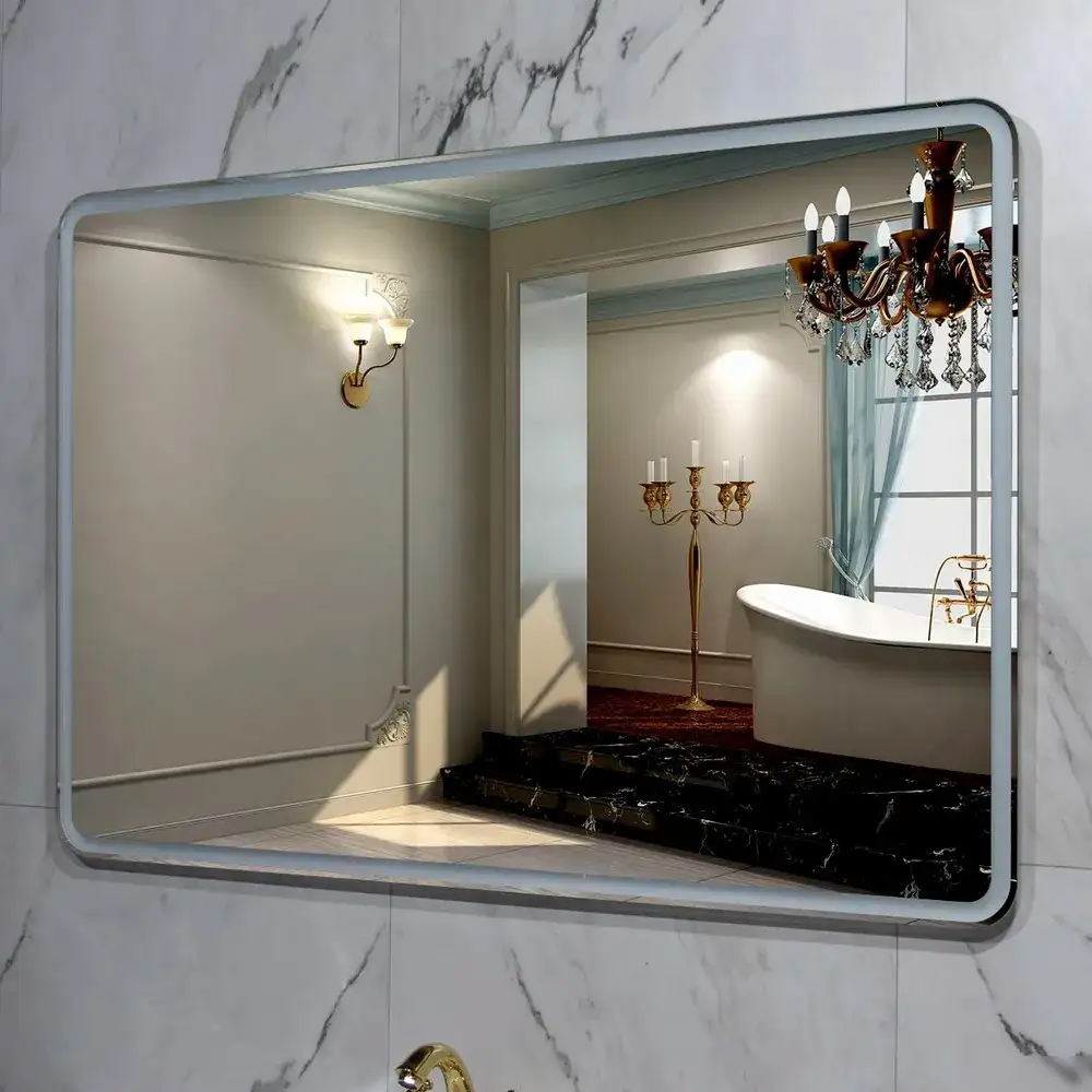 Пекам Зеркало Marta 1 100x60 marta1-100x60dp (с подсветкой, подогревом и сенсором на взмах руки) – фото товара