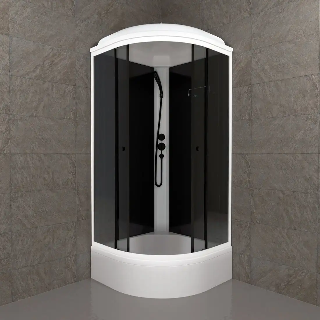 Душевая кабина Triton Грэй-Блэк B 90х90 - фото товара