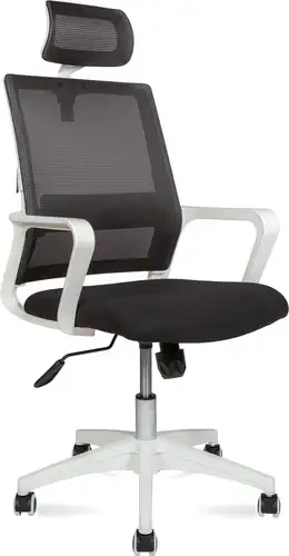 Кресло Norden Бит 815AW-AF02-T09 (белый/черный/черный) – изображение в каталоге