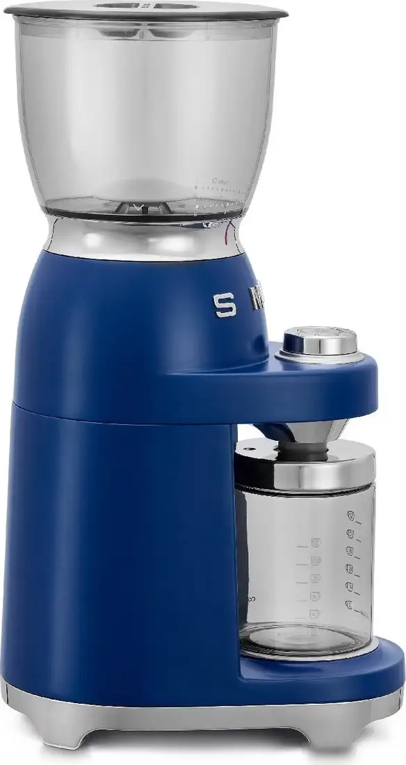 Электрическая кофемолка Smeg CGF01LVEU (синий) - фото товара