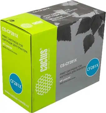 Картридж CACTUS CS-CF281X (аналог HP CF281X) – изображение в каталоге