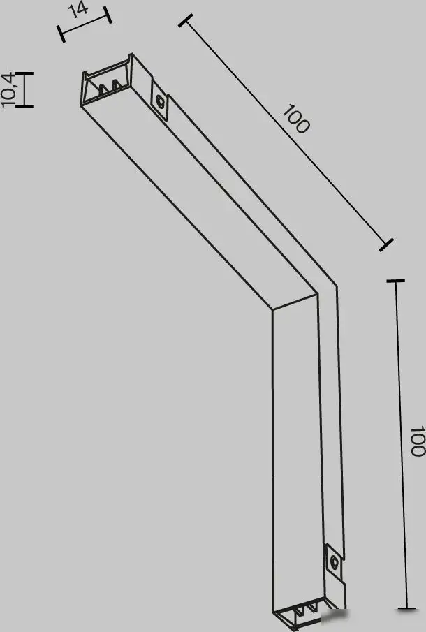 Соединитель треков Maytoni Technical TRA172ICPC-1B – фото товара