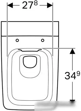 Унитаз Geberit Xeno2 Rimfree 500.500.01.1 - фото товара