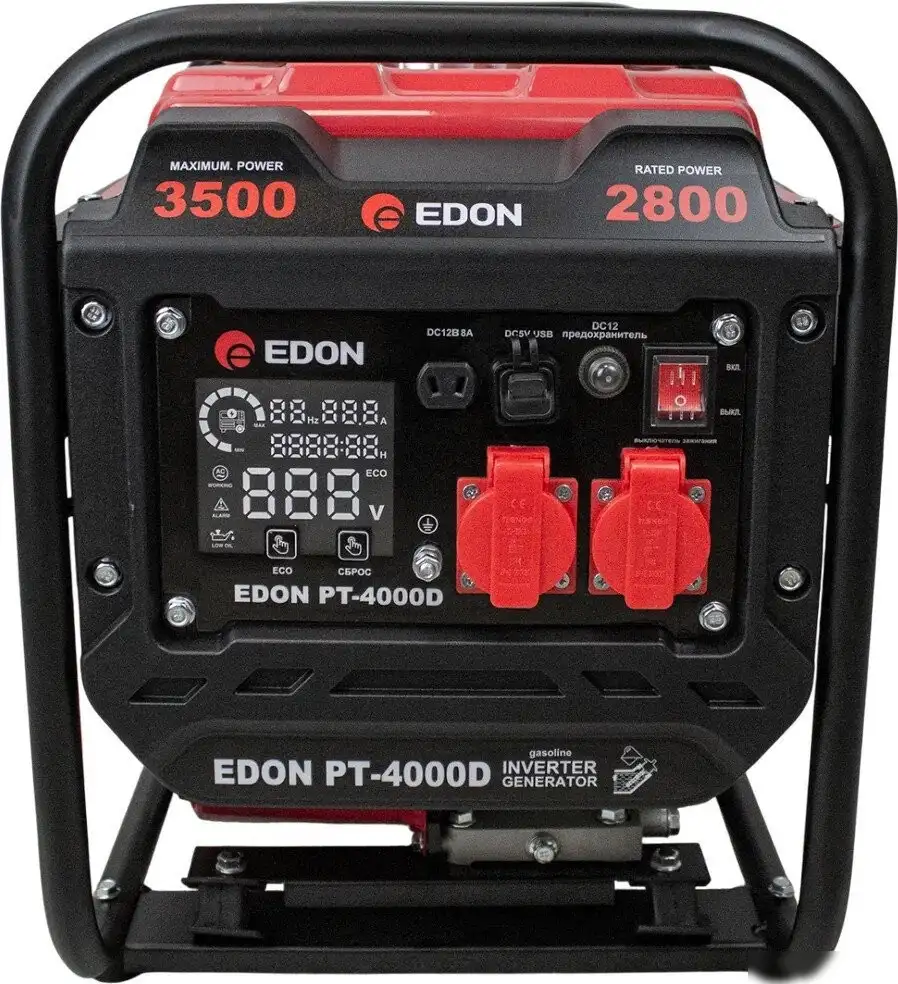 Бензиновый генератор Edon PT-4000D – фото товара