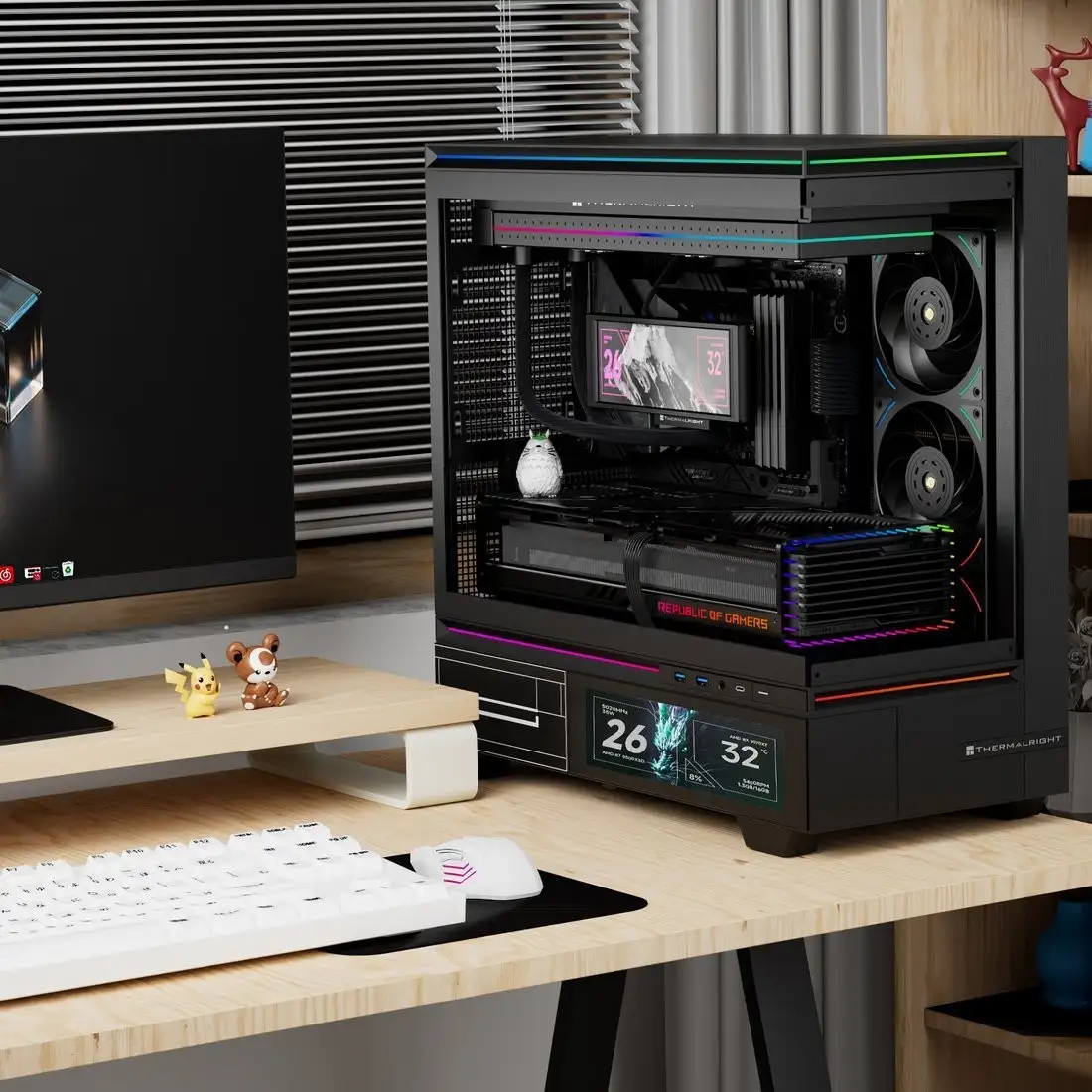 Комплект вентиляторов для корпуса Thermalright TL-UB36R (черный) – фото товара