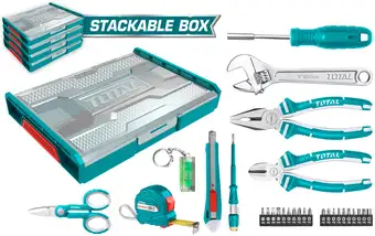 Универсальный набор инструментов Total THKTV02H291 (29 предметов) – изображение в каталоге