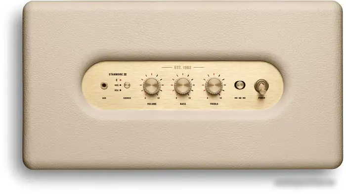 Беспроводная колонка Marshall Stanmore III (кремовый) – фото товара