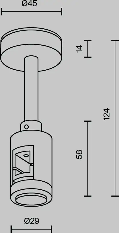 Крепеж для шинопровода Maytoni Technical Accessories for tracks Flarity TRA156C-S1-B – фото товара
