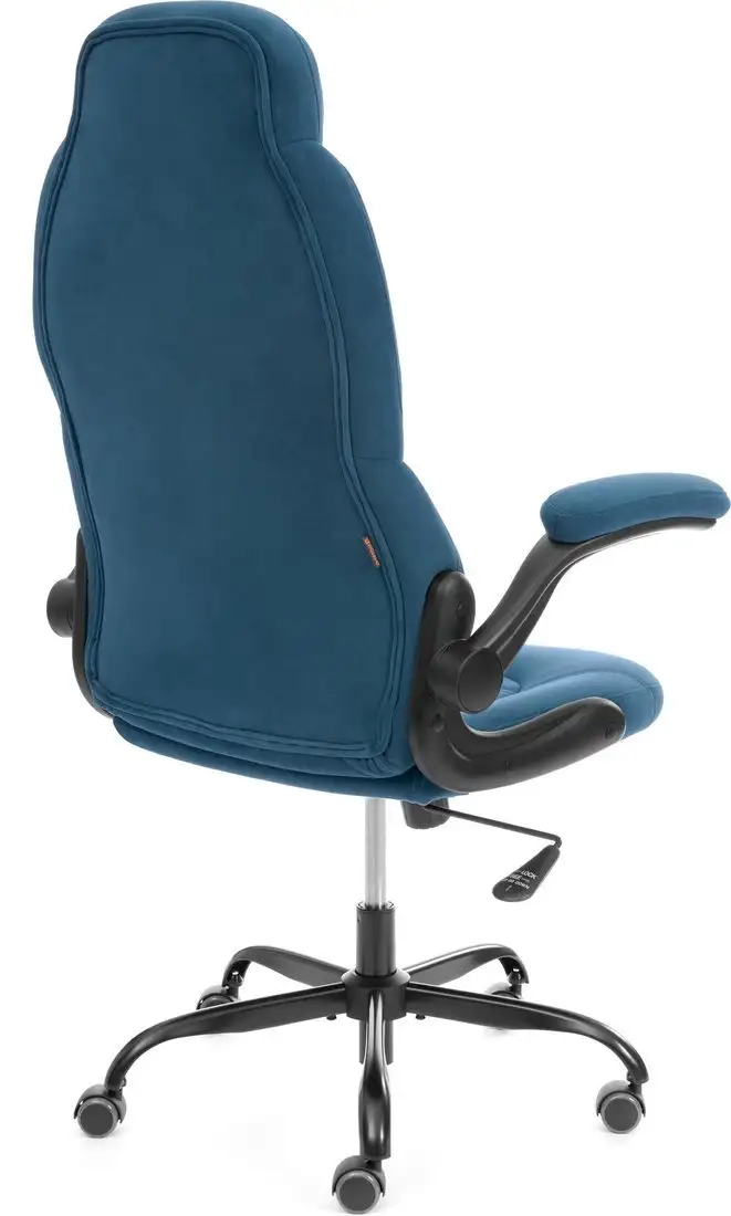 Офисное кресло TetChair Bazuka metalBL (велюр, синий, 32) – фото товара