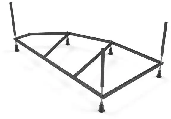 Ванна Cersanit Joanna 160x95 R WA-JOANNA-160-R (с каркасом) - фото товара