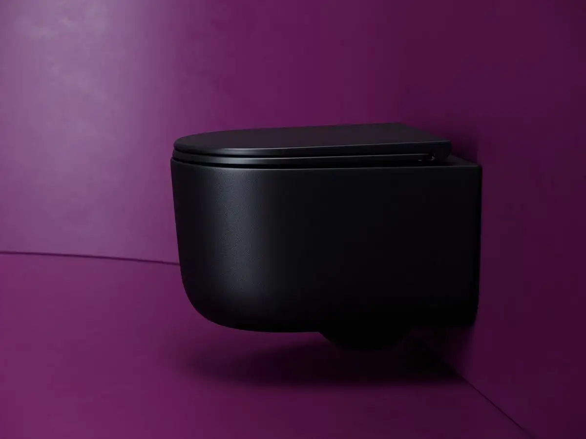 Унитаз подвесной Ceramica Nova Ulma Торнадо CN4006TMB (с крепежом и сиденьем) - фото товара