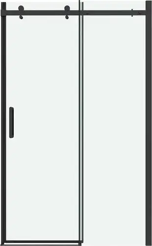 Душевая дверь Grossman Classic Classic 100.K33.04.160.21.00 160х195 (черный матовый/стекло прозрачное) - изображение в каталоге