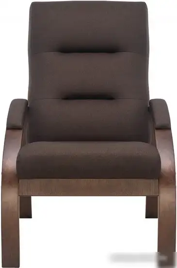 Интерьерное кресло Импэкс Leset Лион (орех текстура/малмо 28/коричневый)