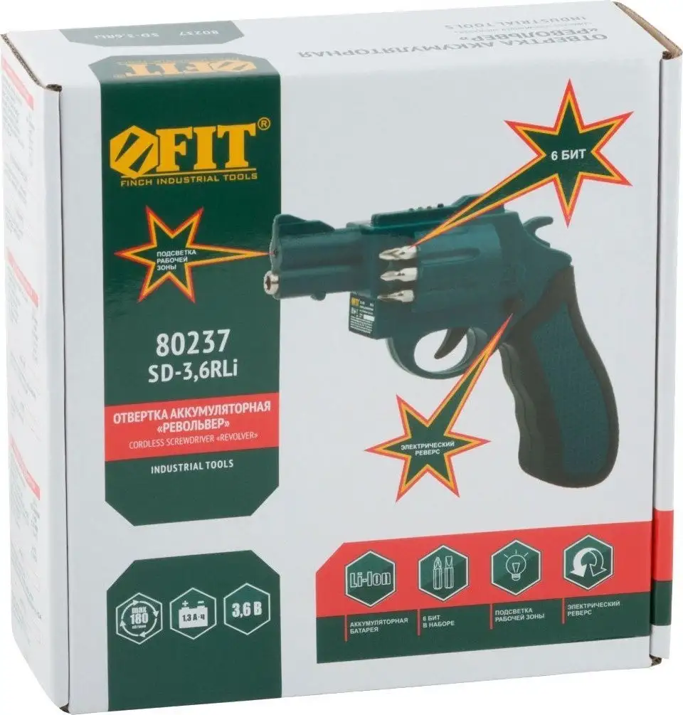 Электроотвертка FIT 80237 – фото товара