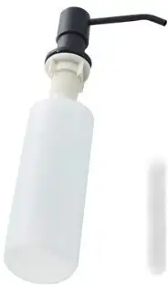 Кухонная мойка БелЭворс Rio + смеситель W74004-2 + дозатор L405F (черный) - фото товара