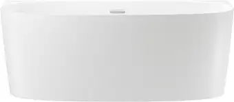 Ванна Wellsee Belle Spa 2.0 160x75 235801001 (пристенная ванна белый глянец, экран, ножки, сифон-автомат хром) - изображение в каталоге