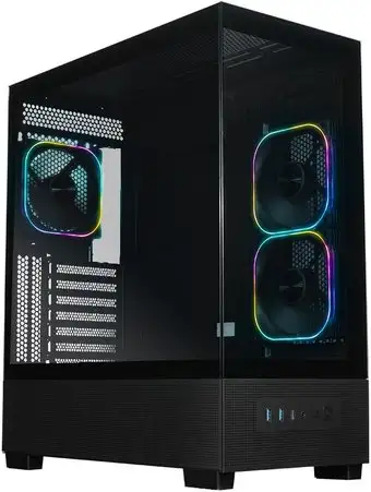 Корпус XASTRA Q500 3ARGB-FG-C10-UC (черный) – изображение в каталоге