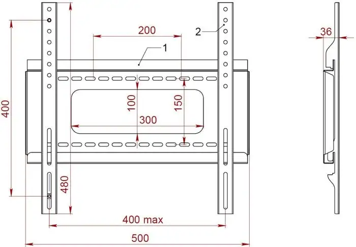 Кронштейн PL 400.B – фото товара