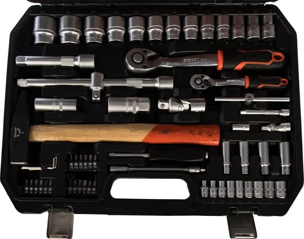 Универсальный набор инструментов Gigant GAS 77 (77 предметов) – фото товара