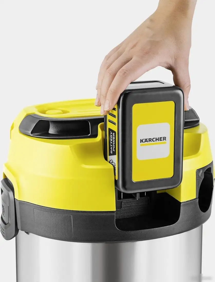 Пылесос Karcher WD 3-18 S Battery Set [1.628-576.0] - фото товара