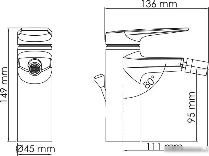 Смеситель Wasserkraft Aisch 5506 - фото товара