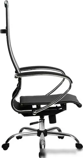 Кресло Metta SK-1-BK Комплект 7, Ch ов/сечен (пластиковые ролики, черный) – фото товара