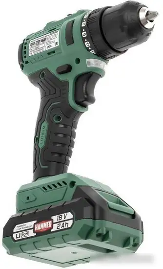 Дрель-шуруповерт Hammer ACD18BL (с 2-мя АКБ, кейс) – фото товара