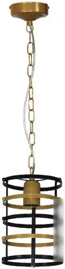 Подвесная люстра Элетех Абелла 211 НСБ 01-60-175 Е27 1005405103 (черный/золото) – изображение в каталоге