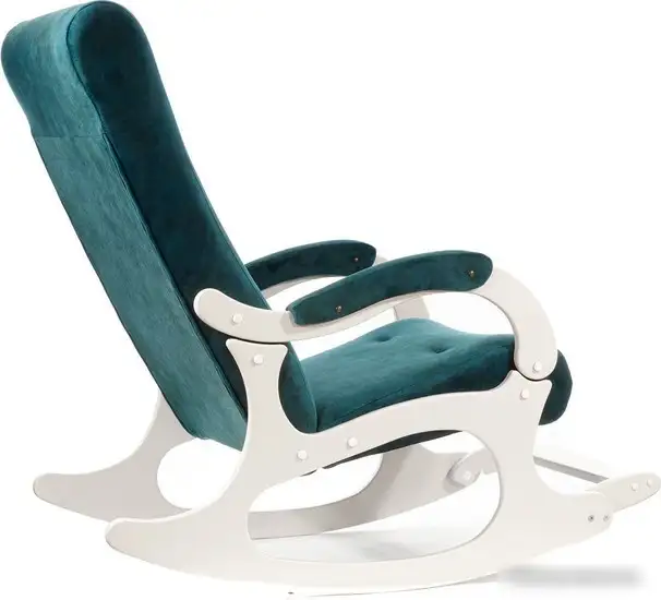 Кресло-качалка Бастион 4-2 (goya teal/white) – фото товара