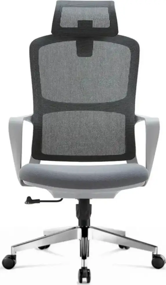 Офисное кресло SitUp Point Grey Chrome (сетка Grey/Grey) – фото товара