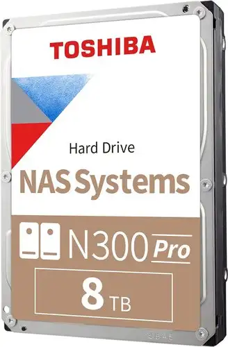 Жесткий диск Toshiba N300 Pro 8TB HDWG780AZSTB – изображение в каталоге