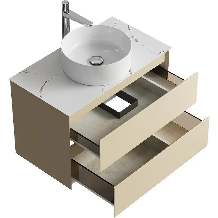 Aqwella Тумба под умывальник Geometria GE01082MD+STG814X476MW – фото товара