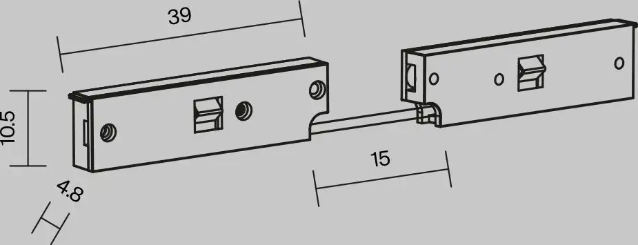 Коннектор питания шинопровода Maytoni Technical Accessories for tracks Levity TRA184CPC-1B-3 – фото товара