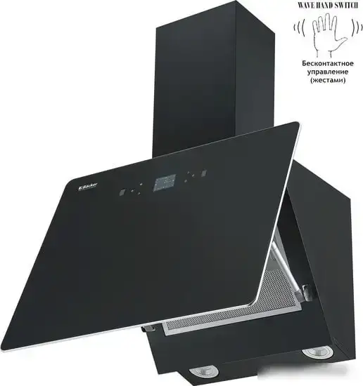 Кухонная вытяжка Backer AH60E-MC-F1 Black 12K - фото товара