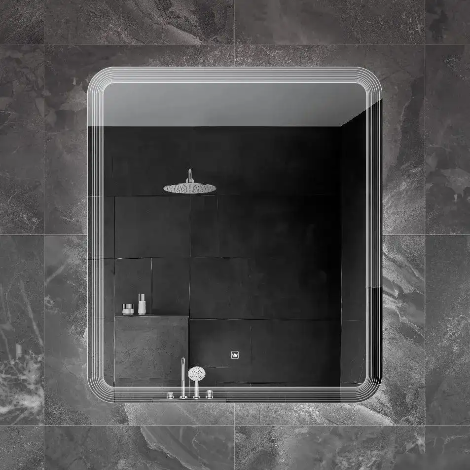 Cezares Зеркало CZR-SPC-DUET-700-800-LED-TCH – фото товара