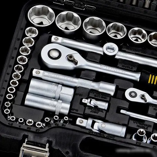 Универсальный набор инструментов Berger BG108-1214 (108 предметов) – фото товара