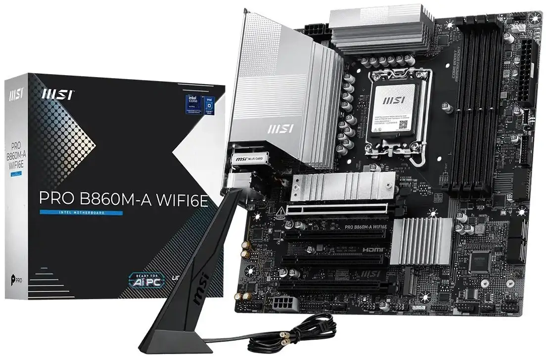 Материнская плата MSI Pro B860M-A WiFi6E – фото товара