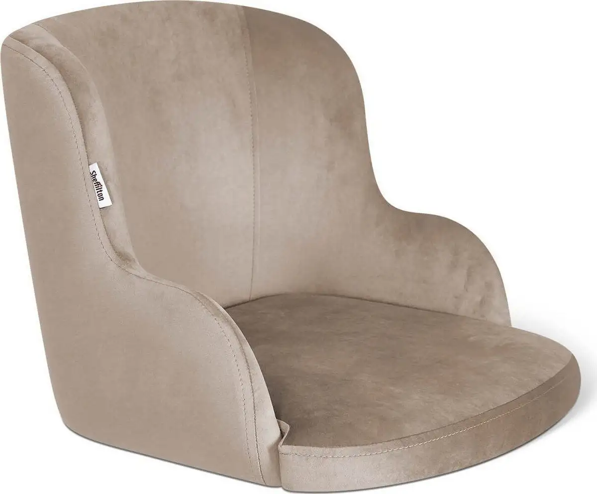 Стул Sheffilton SHT-ST39/S128 (латте/хром/белый муар) – фото товара