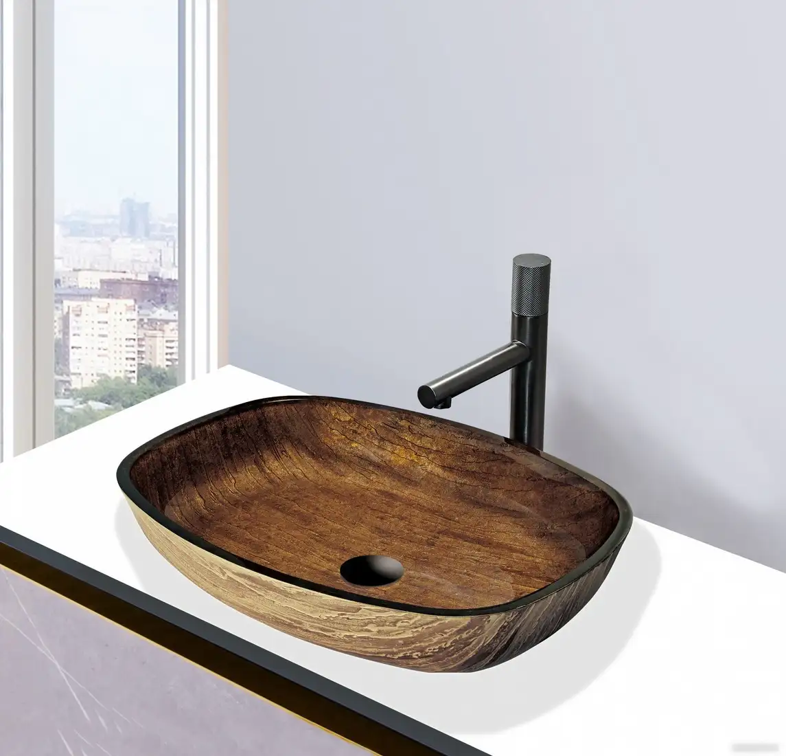 Умывальник Oliveeka TY-219 (дерево) - фото товара