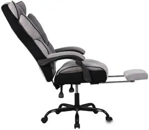 Игровое (геймерское) кресло King Style Pluffy Fabric Black (серый) – фото товара