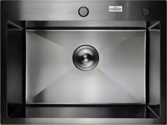 Кухонная мойка MARRBAXX B6045-R (черный/графит) - изображение в каталоге