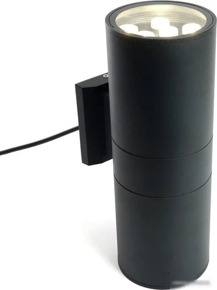 Уличный настенный светильник Feron DH0710 2*9W 1500Lm 4000K 48355 (черный) – фото товара