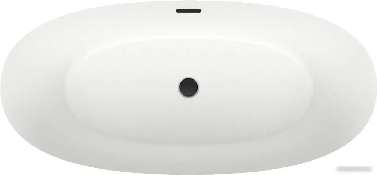 Ванна Wellsee ?clatant 159x74 231301003 (отдельностоящая ванна белый глянец, экран, ножки, сифон-автомат матовый черный) - фото товара