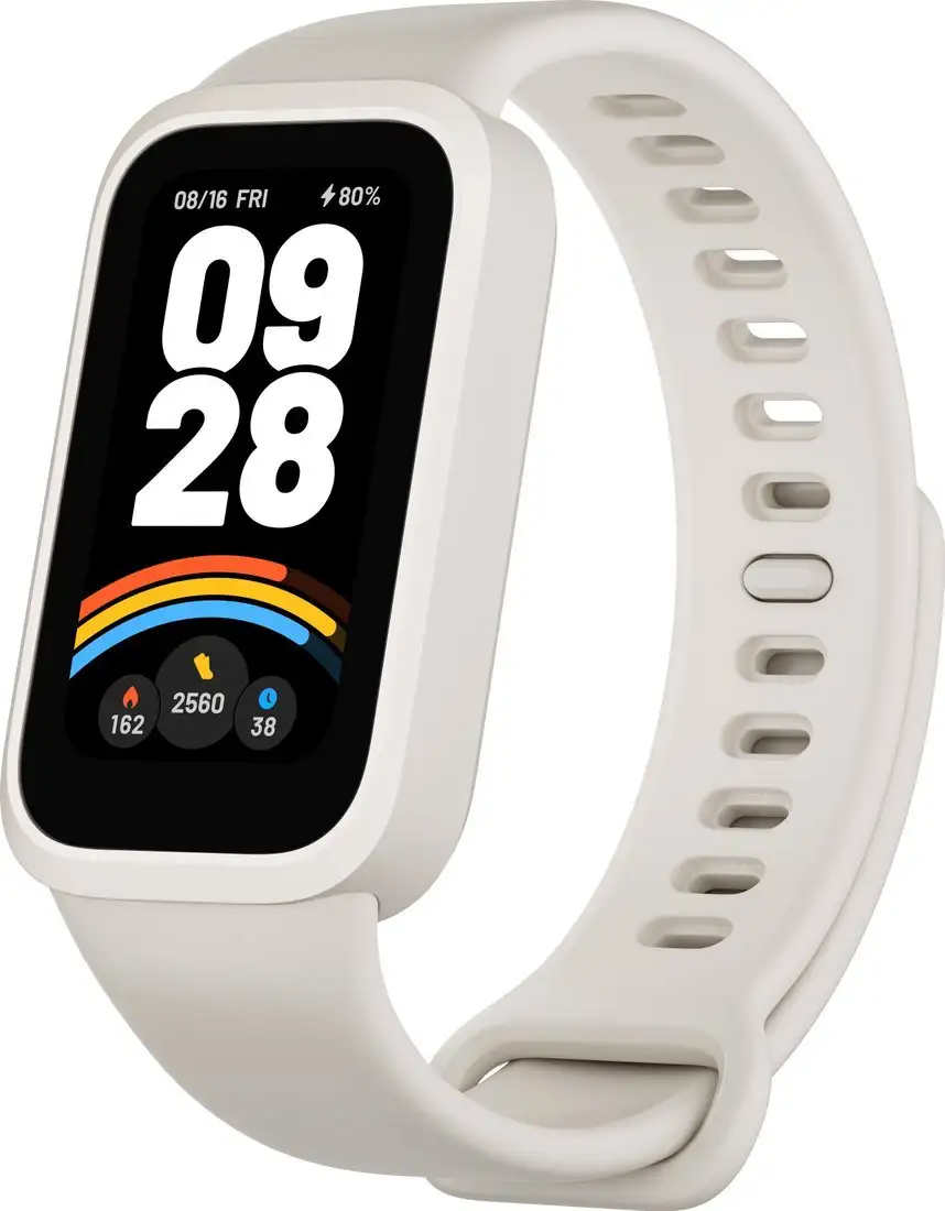 Фитнес-браслет Xiaomi Smart Band 9 Active M2435B1 (бежевый, международная версия) – фото товара