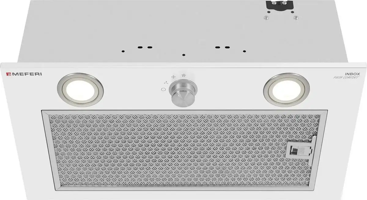 Кухонная вытяжка Meferi INBOX52WH Push Comfort - фото товара
