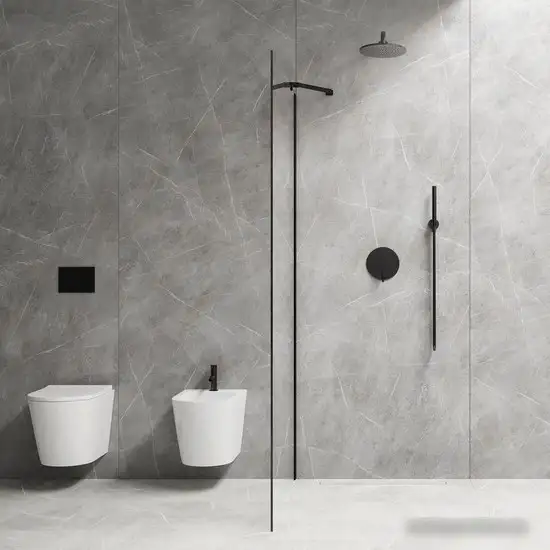 Душевая стенка Omnires Marina DNR11XBLTR - фото товара